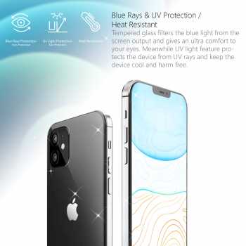 Jual Tempered Glass iPhone 12 mini Clear Transparan Premium