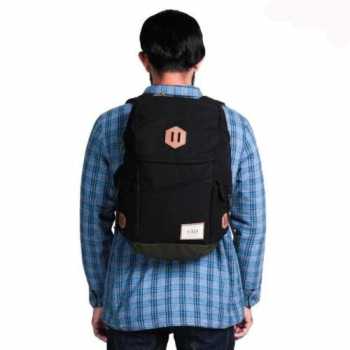 Eiger Tas Ransel 2455 Diario Canvas Backpack 24L Black