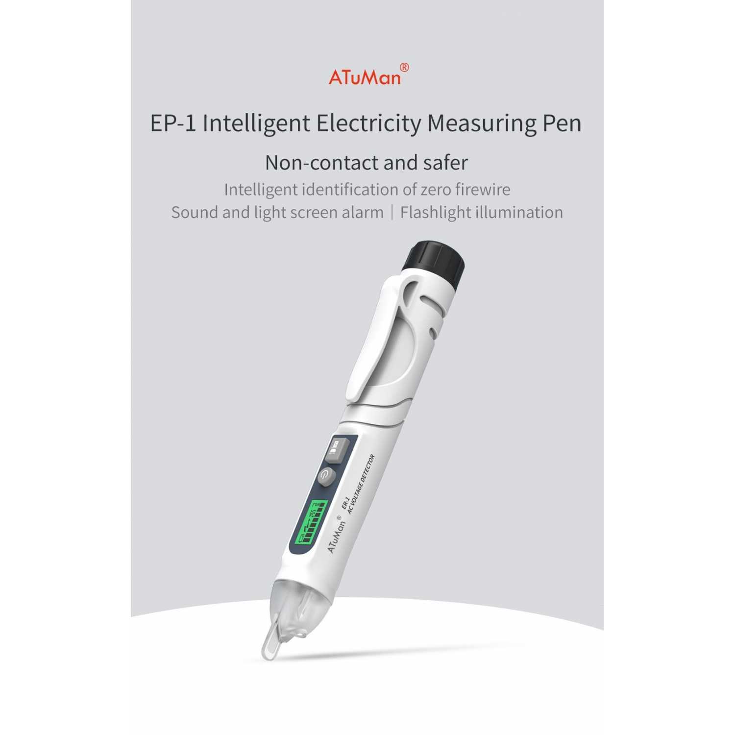 Jual ATUMAN DUKA EP1 NonContact Test Pen with LED