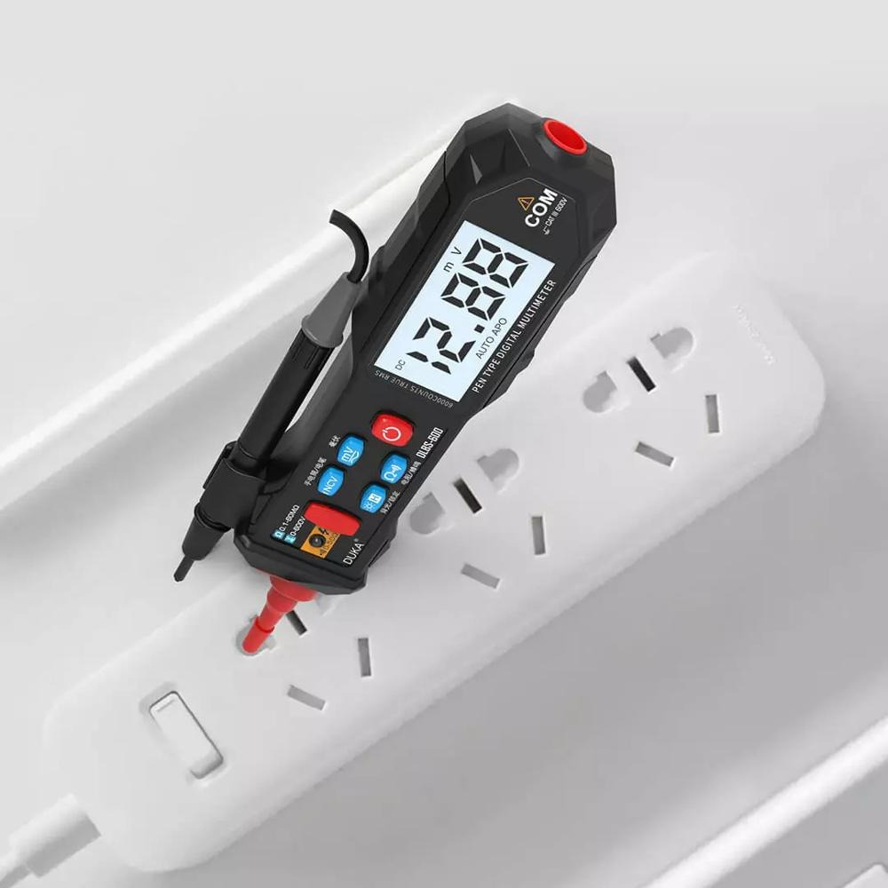 DUKA Mini Pocket Digital Multimeter AC/DC Voltage Tester - DLBS-600