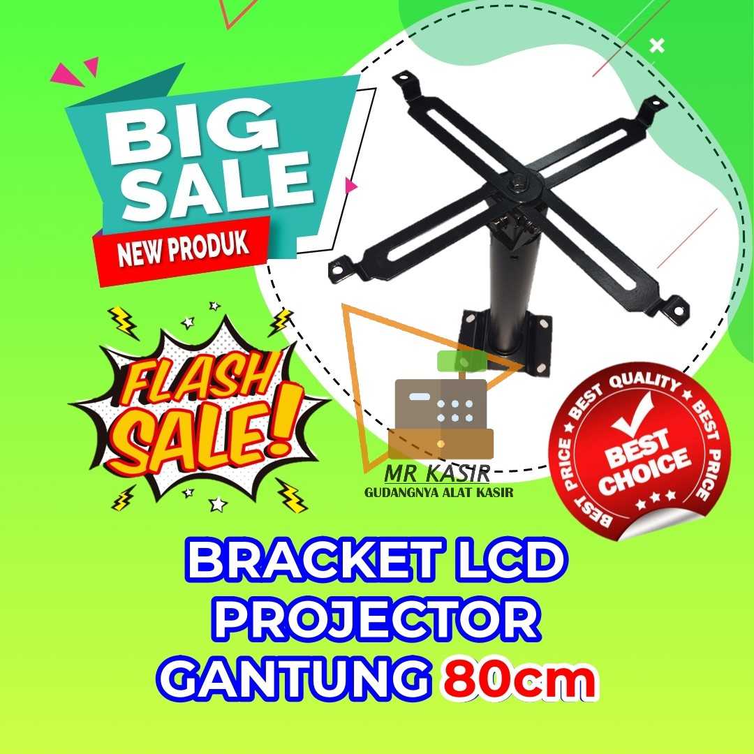 Jual Bracket Lcd Projector Infokus Gantung 80CM dan dinding