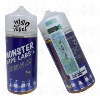 JAM MONSTER BLUEBERRY 100ML - PREMIUM LIQUID VAPE USA
