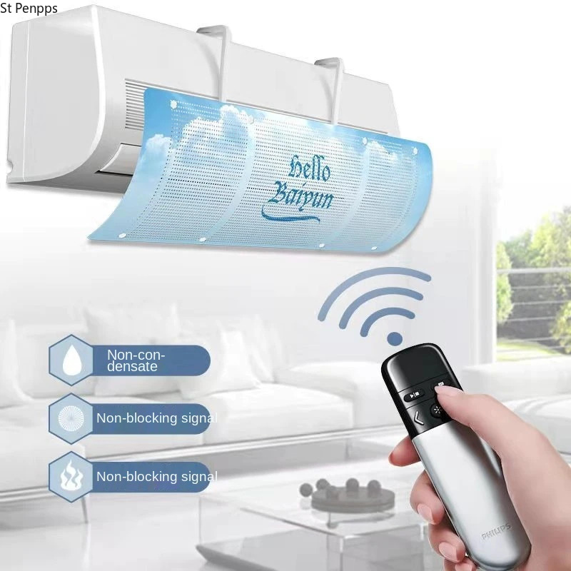 HOUSEEN Cover Angin AC Adjustable Windshield Deflector - Z-DFB1