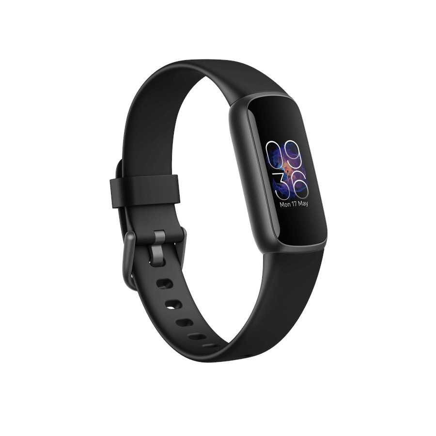 Jual Fitbit Luxe Black Graphite Stainless Steel Fitness Watch