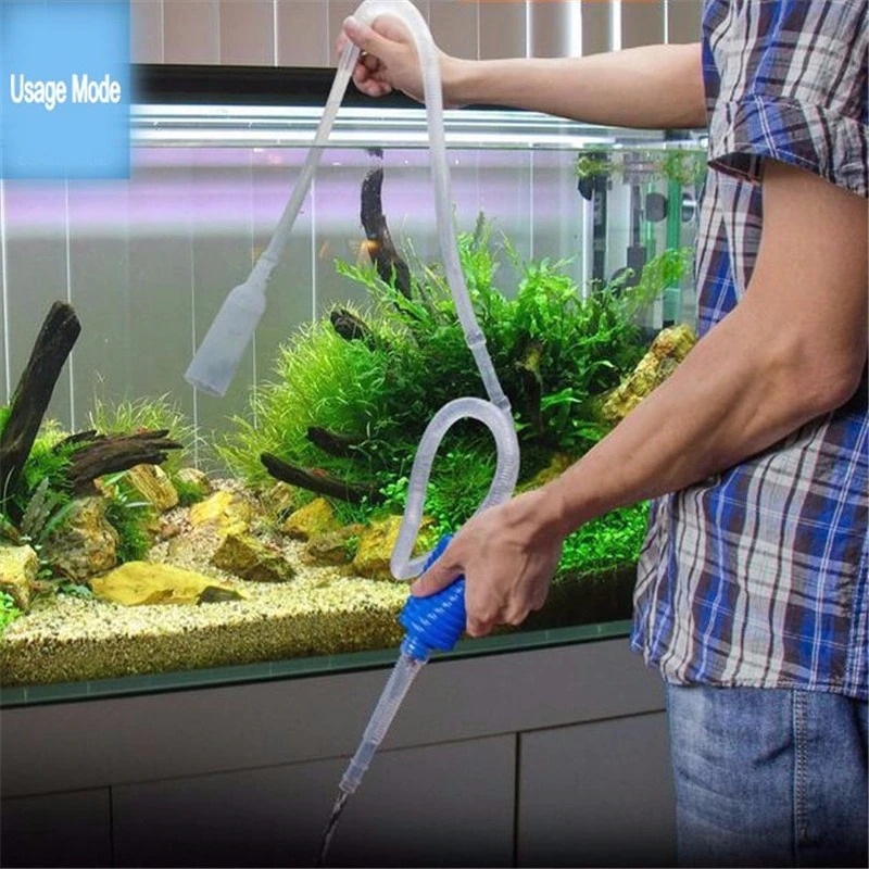 TaffHOME Pompa Tangan Aquarium Water Charge Pump 1.7M - NC02