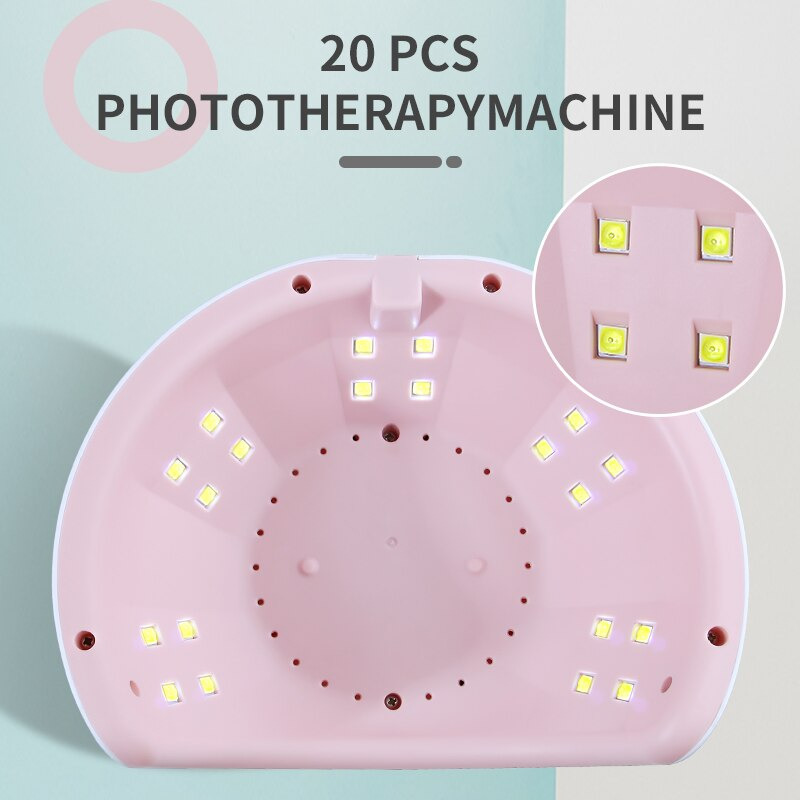 SUN Pengering Kutek Kuku UV LED Nail Dryer 60W - M4