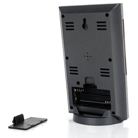 Weather Station Humidity Temperature Alarm Desk Clock Jam Alarm - 3210