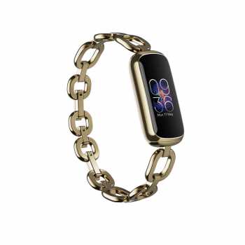 Jual Fitbit Luxe SE Gorjana Soft Gold Stainless Steel Fitness