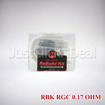 Coil Master ReBuild Kit RBK RGC 0.17 Ohm Authentic