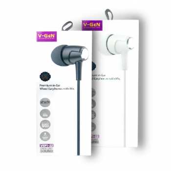Jual Handsfree V-GeN VEP1-22 Wired Earphone Headset Premium