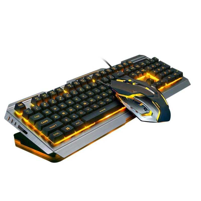 Jual GAMEDIAS Combo Wired Keyboard Gaming RGB LED with Mouse V1