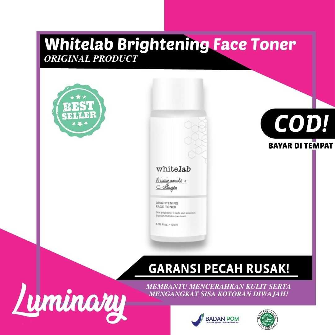 Jual Whitelab Brightening Face Toner Whitening Perawatan
