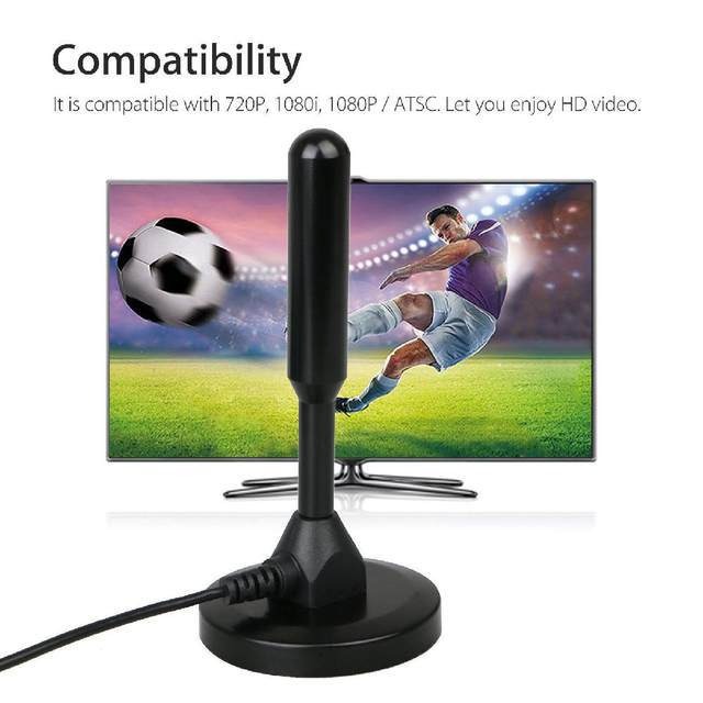 YCDC Antena TV Digital Indoor USB DVB-T2 25dBi - EL05