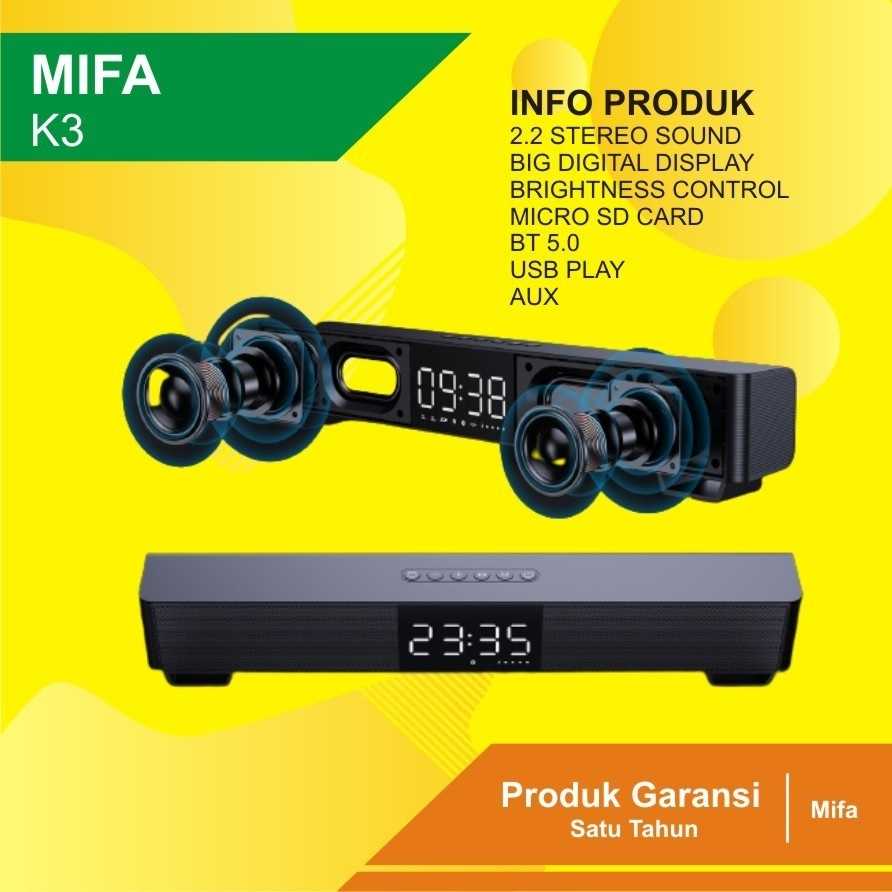 Jual Xiaomi Sound bar MiFa K3 Speaker Bluetooth | Jakmall.com