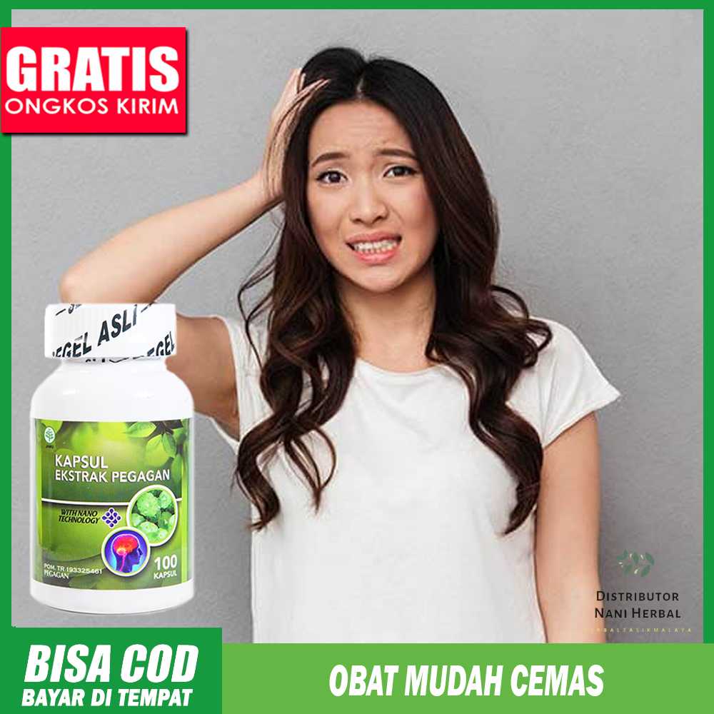 Ekstrak Kapsul Pegagan, Obat Penenang Depresi, Obat Cemas