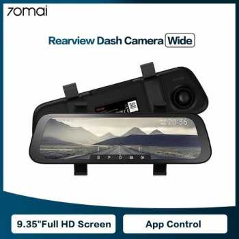 MiDrive D07 70MAI - Rearview Mirror Dash Cam Wide - Kaca Spion Tengah