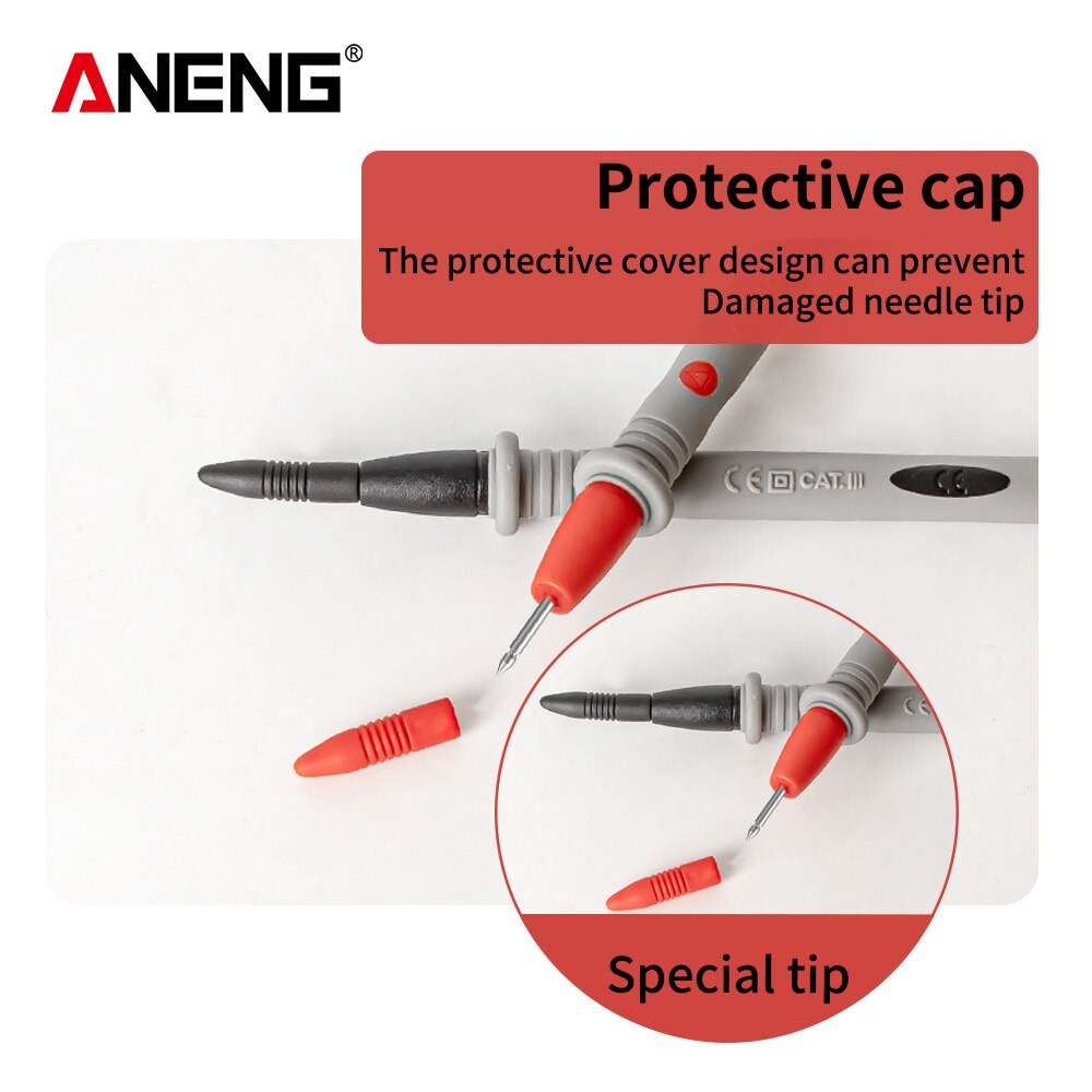 ANENG Kabel Digital Multimeter Tespen Silicon Rubber Wire 10A 1000V - PT1004