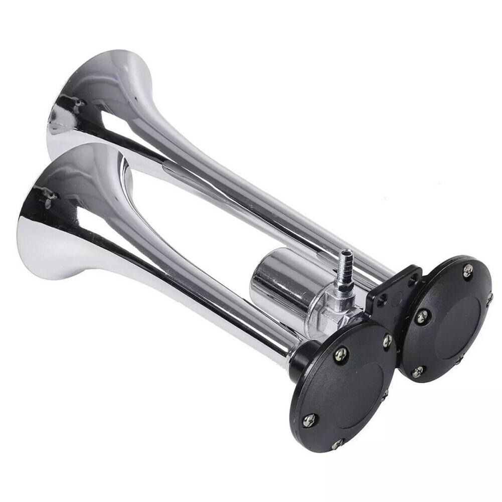 HEYVO Klakson Trompet Mobil Dual Air Horn 300dB 12V/24V - LD-201