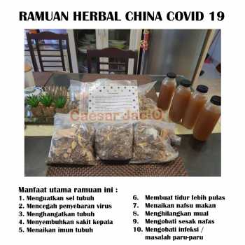 Terbukti Ramuan Khasiat Herbal Alami Tanaman China bisa untuk Covid 19
