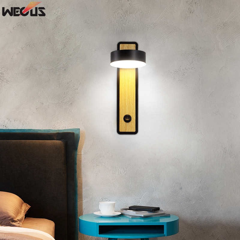 Wecus Lampu Dinding Hias Minimalis LED Night Light 5W Warm White - 6715