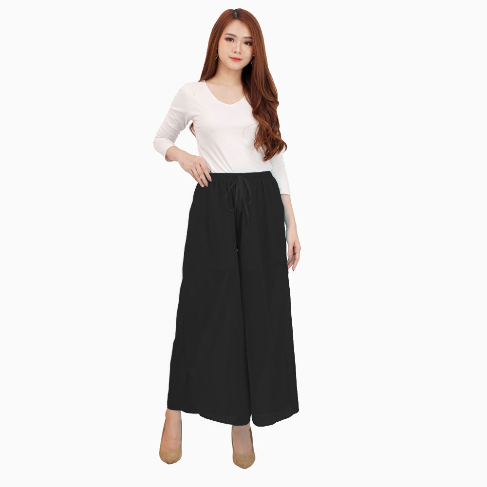 Celana Panjang sifon wanita model terbaru - Jfashion Weiyoung