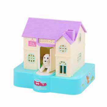 Dog House Piggy Bank Celengan Koin Bentuk Rumah Anjing Mainan Coin