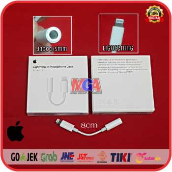 Jual Adapter Apple converter iPhone Lightening to Headphone Jack