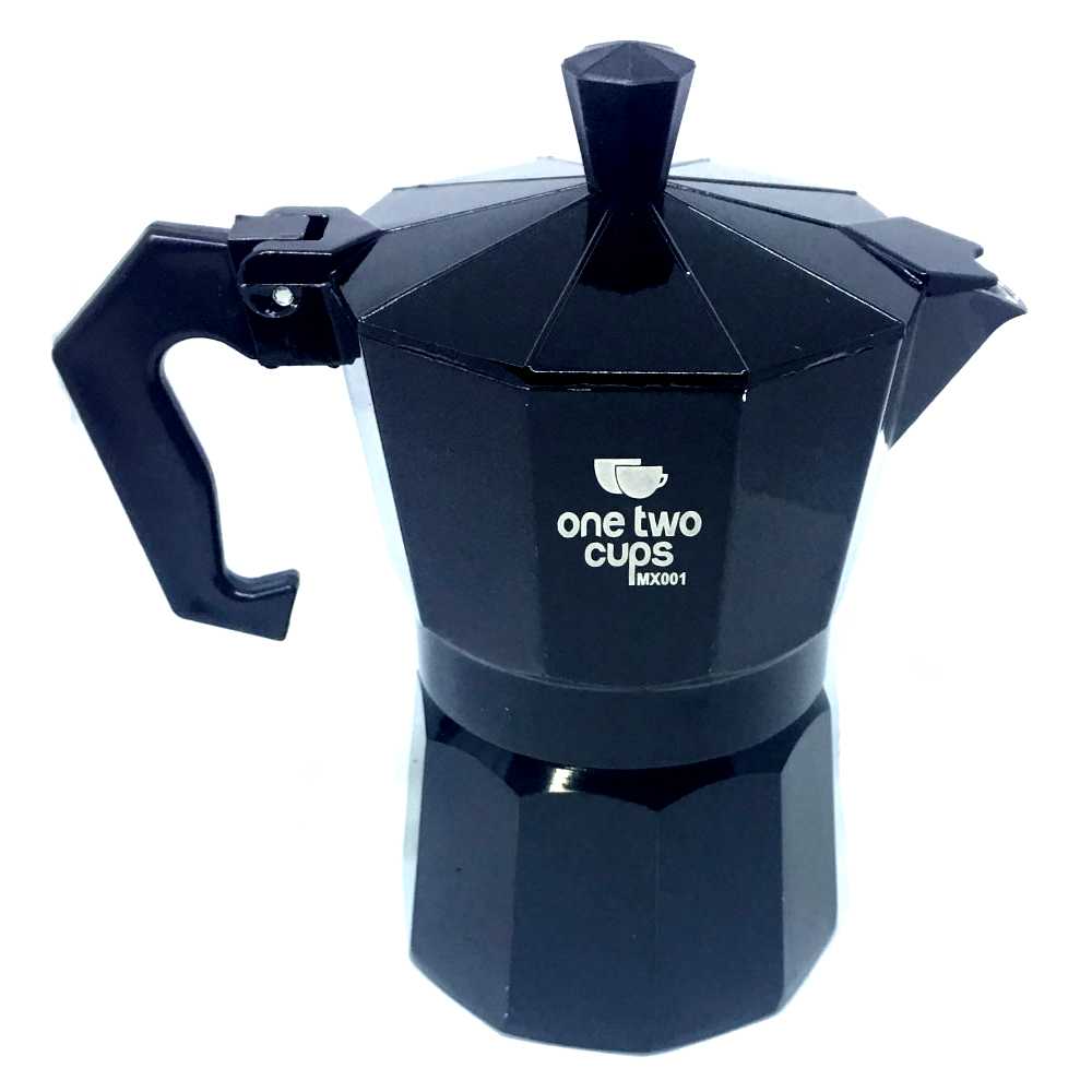 Jual One Two Cups Espresso Coffee Maker Moka Pot Teko Stovetop
