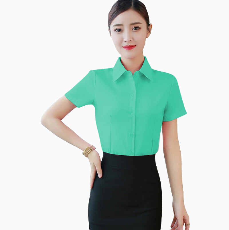 Kemeja lengan pendek Gaya Korea model terbaru - Jfashion Zelene SS
