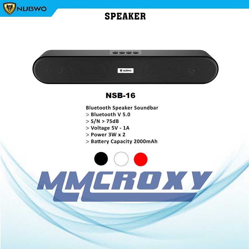 Jual Nubwo NSB16 Speaker Bluetooth Soundbar