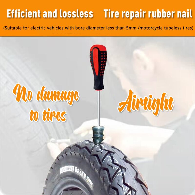 OTOHEROES Karet Tambal Ban Rubber Stud Tire Fast Repair 10 PCS - LN122