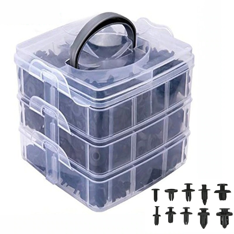 OTOHEROES Baut Rivet Mobil Universal Push Pin Fasteners Clip 620 PCS - CA03