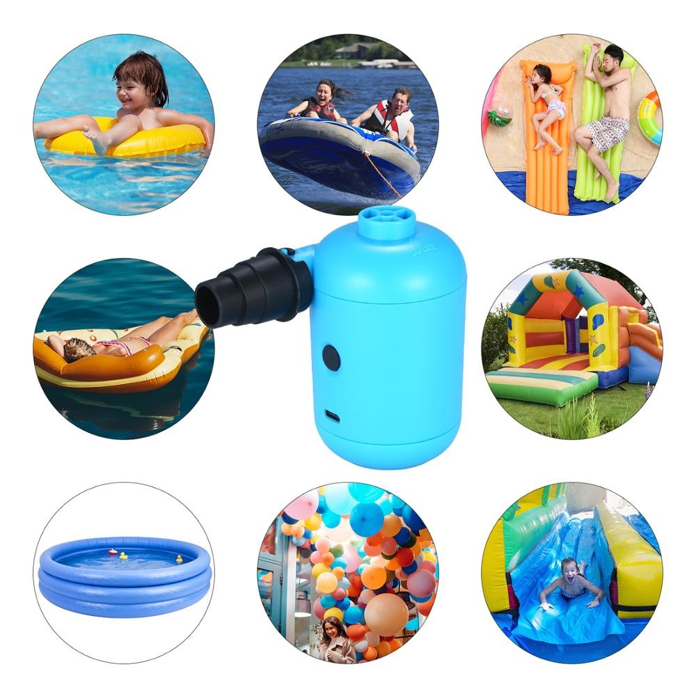 Stermay Pompa Angin Kasur Angin Portable Electric Air Pump Inflatable - HT426