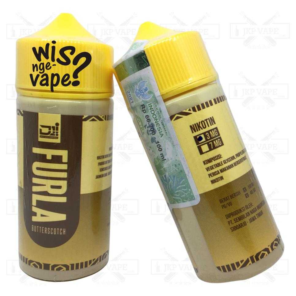 Jual Furla Butterscotch Pudding 100ml by DJI Liquid Vape
