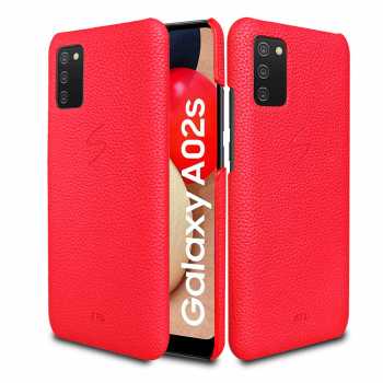 Jual Case Samsung A02S Hardcase SVL Vintage Leather Microfiber