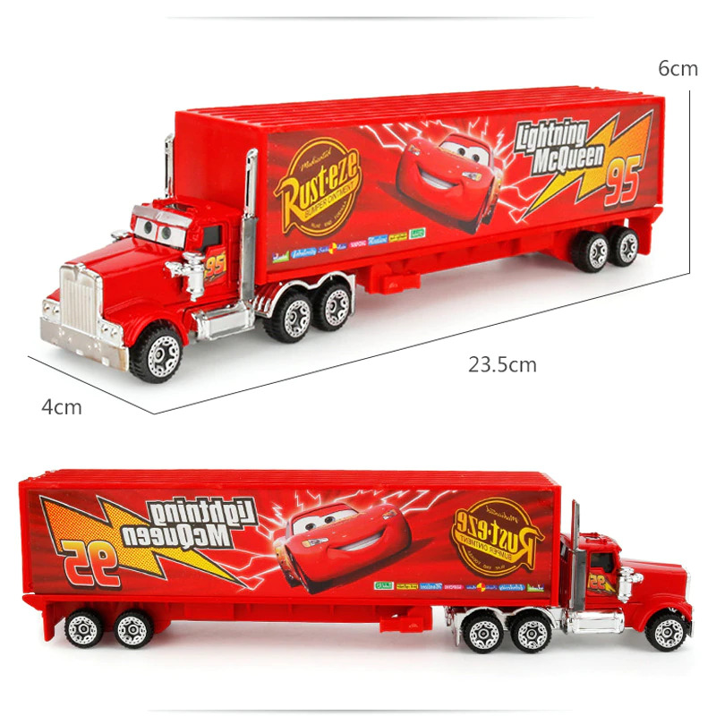 JIMITU Mainan Anak Disney Cars Lightning McQueen Set 7in1 - SK70327