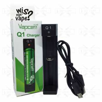 Jual Charger Vapcell Q1 Authentic Slot Vape Charger - Main Image