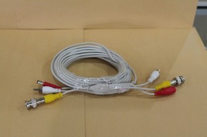 Kabel CCTV Video+ Audio+Power, 10 Meter ( BNC / RCA )