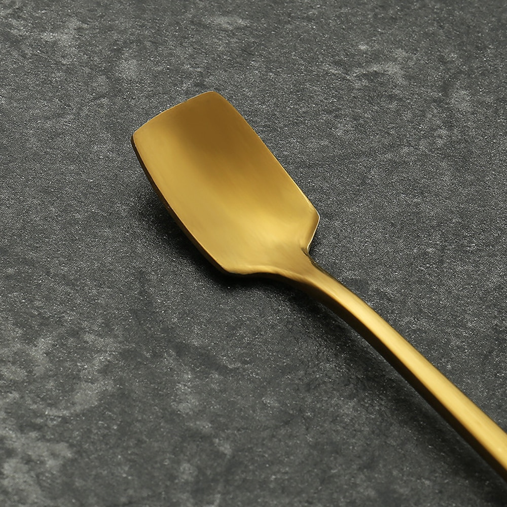 Urijk Sendok Teh Gagang Panjang Long Tea Spoon Stainless Steel 14.7cm - G1199