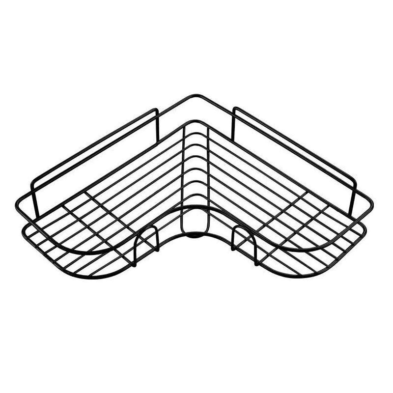 LemonBest Rak Sudut Kamar Mandi Triangle Corner Shelf Stainless Steel - G49