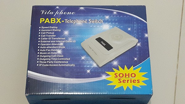 PABX Vitaphone 208 ( 2 line 8 ekstension )