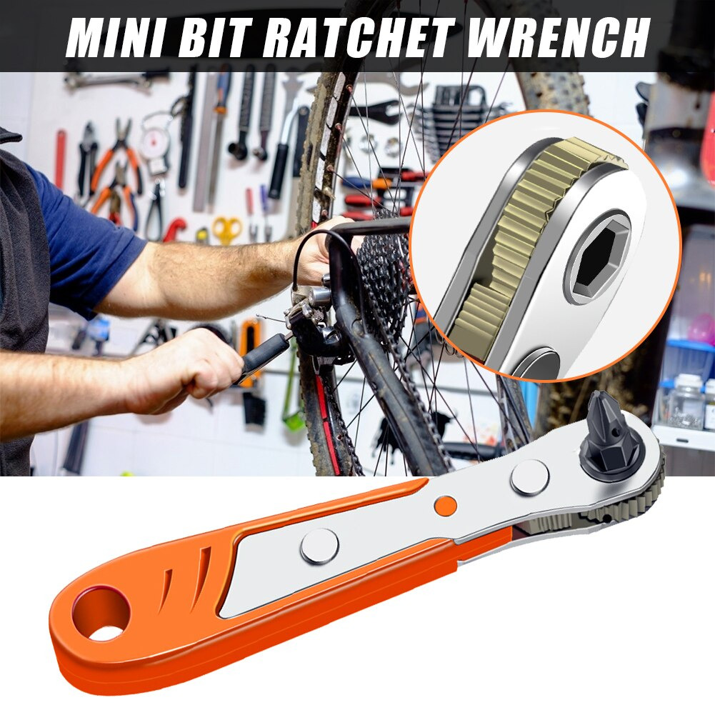 Alloet Kunci Pas Hexagon Ratchet Spanner Two Way - MXT-373