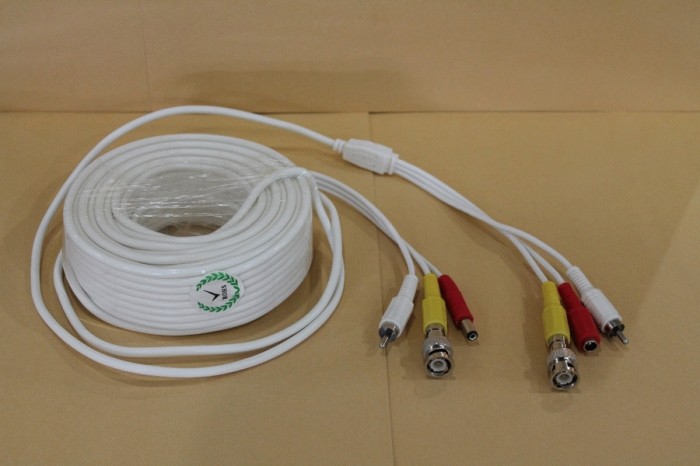 Kabel CCTV Video+ Audio+Power, 25 Meter ( BNC / RCA )