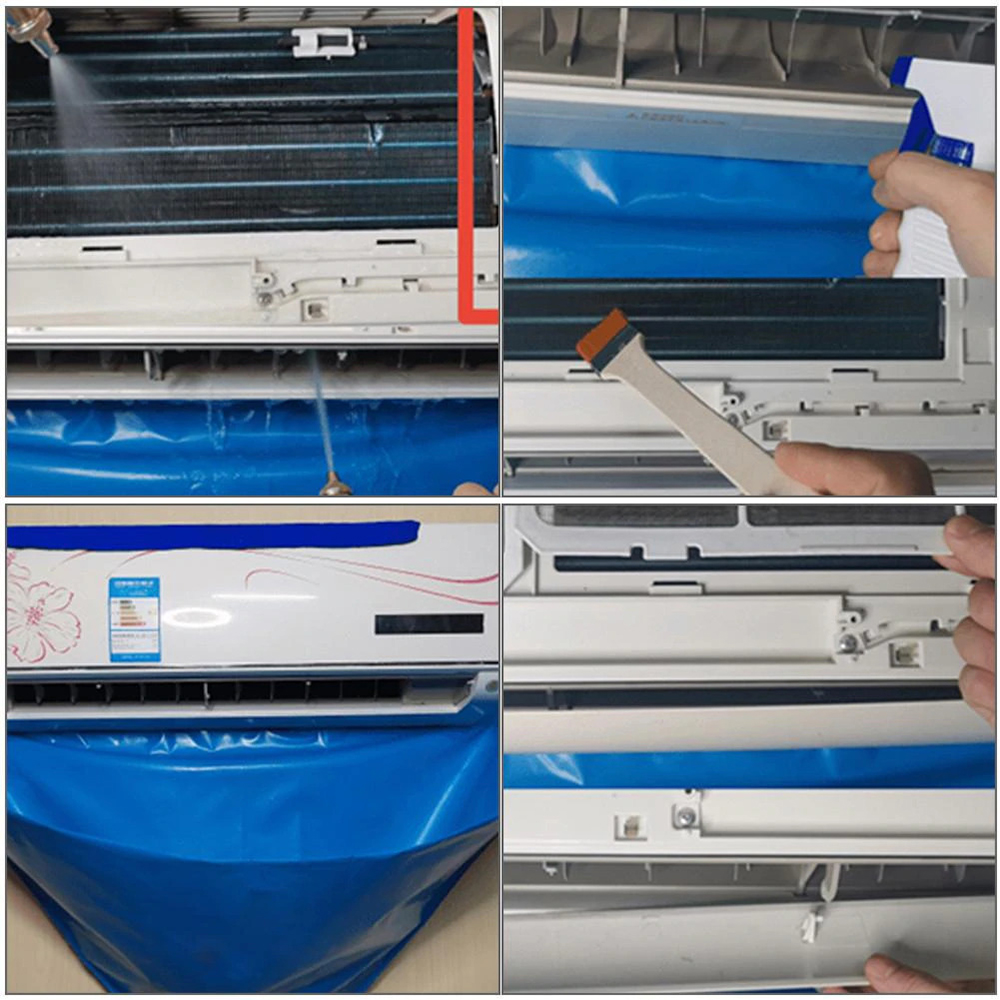 Gdktg Plastik Cuci AC Air Conditioner Cleaning Cover Waterproof - YK-400