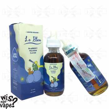 Le Bleu Blueberry Macaron 60ml - By VapeZoo Liquid Vape