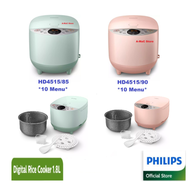 Jual Rice Cooker Philips HD4515 Digital 1.8L Penanak Nasi