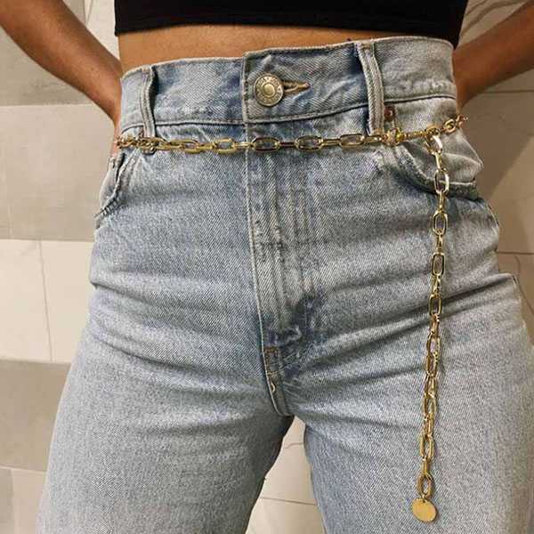 Jual rantai celana belt pinggang chain pendant waist chain jra011