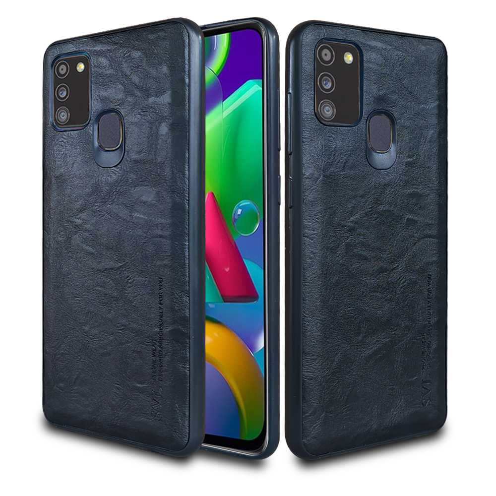 Jual Samsung M21 M30s Case SVL Leather Casing Slim Softcase