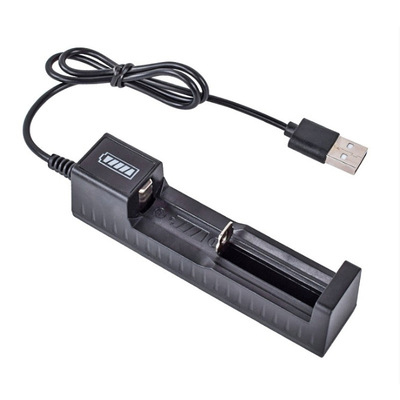 EastVita Charger Baterai 1 Slot AA AAA 18650 LED USB - TG-188