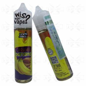 LCV JUICE CARAMEL BANANA 60ML - PREMIUM LIQUID VAPE BY KING BREWERY